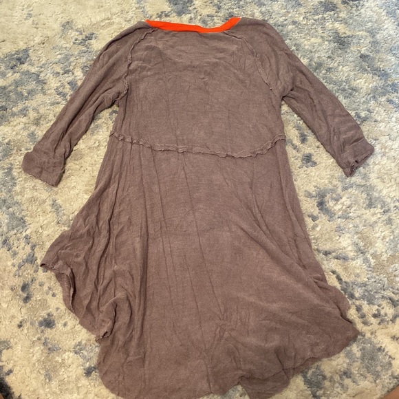 Brown and orange trim intimately Free People top size small - Picture 4 of 5